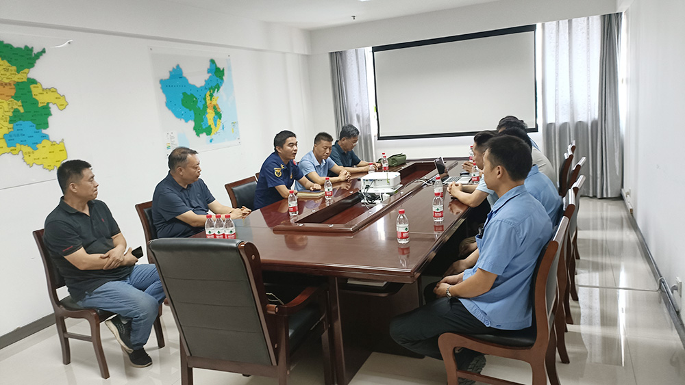 助企行动-洛阳市安监局和消防局一行乐鱼网页版登录入口